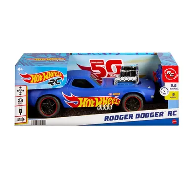 Hot Wheels, Rodger Dodger, masina cu telecomanda, scara 1:18