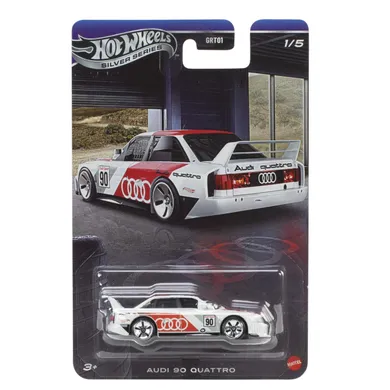 Hot Wheels, Silver Series, Audi 90 Quattro, masina, scara 1:64, JKY15