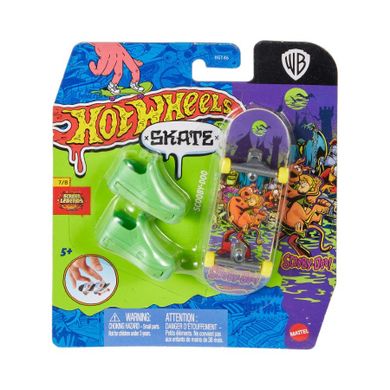 Hot Wheels, Skate, Scooby-Doo, skateboard si pantofi, set de joaca, HVJ98