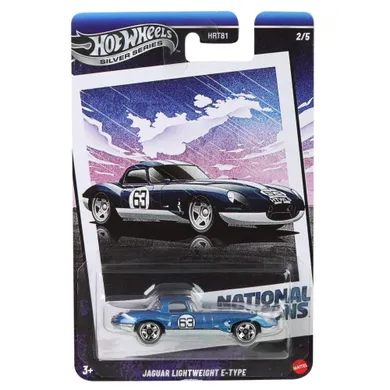 Hot Wheels, Vintage Racing Club, Jaguar Lightweight E-Type, masina, scara 1:64