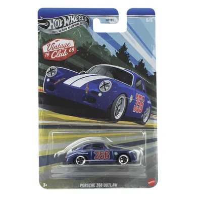 Hot Wheels, Vintage Racing Club, Porsche 356 Outlaw, masina, scara 1:64, JKY28