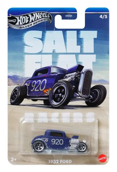 Hot Wheels, Vintage Racing Club, Salt Flat Racers, 1932 Ford, masina, scara 1:64
