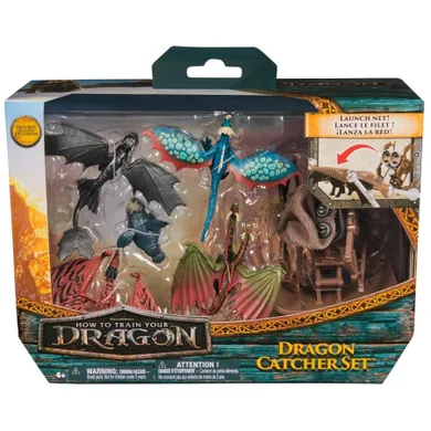 How To Train Your Dragon, Dragon Catcher, set de 5 figurine si accesorii