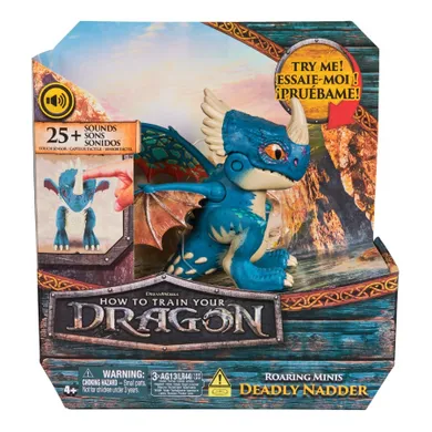 How To Train Your Dragon, Roaring Minis, Deadly Nadder, figurina de dragon interactiva