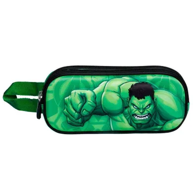 Hulk, penar 3D, cu 2 compartimente, premium