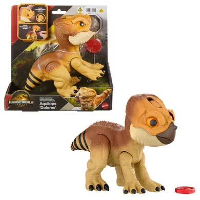 Jurassic World, Aquilops, dinozaur, figurina interactiva