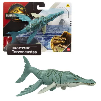 Jurassic World, Frenzy Pack, Torvoneustes, figurina dinozaur, JCL54