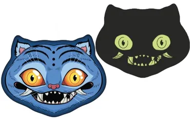 K-Pop Demon Hunters, perna de decoratie, pisica, 40 cm