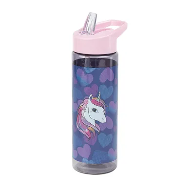 Kayokki, sticla sport, Unicorn - inimioare, 500 ml