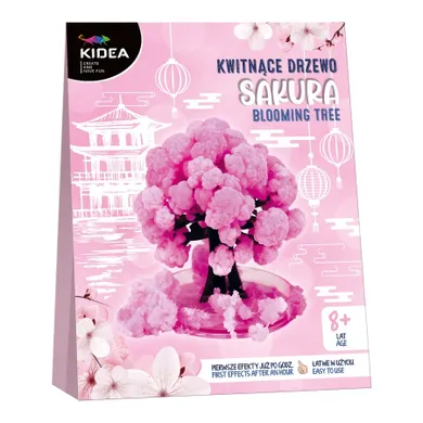 Kidea, copac sakura inflorit, set educational