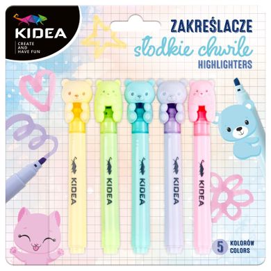 Kidea, iluminatoare, momente dulci, 5 culori