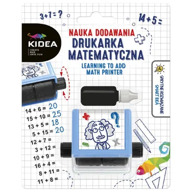 Kidea, imprimanta matematica, invatarea adunarii