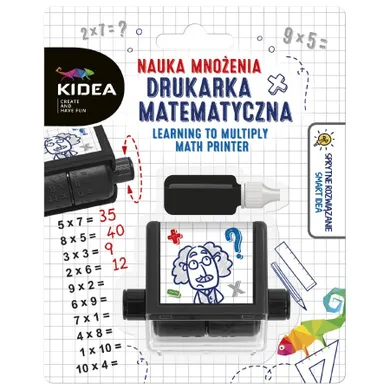 Kidea, imprimanta matematica, invatarea inmultirii