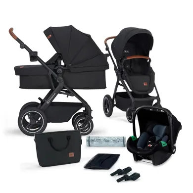 Kinderkraft, B-tour, Mink Pro, carucior multifunctional 3in1, Black