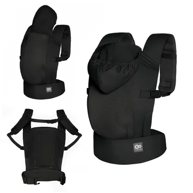 Kinderkraft, CarryBee, marsupiu ergonomic, black