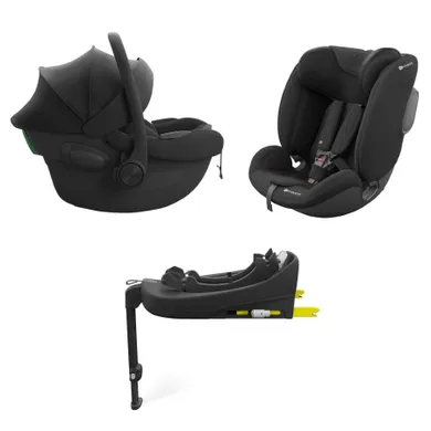 Kinderkraft, Endura Safe, 3in1, scaun auto, black