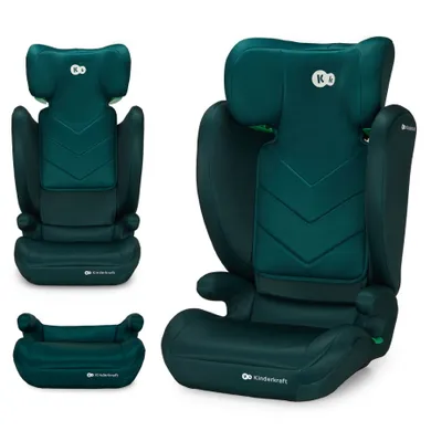 Kinderkraft, I-Spark, scaun auto, 100-150 cm, Green