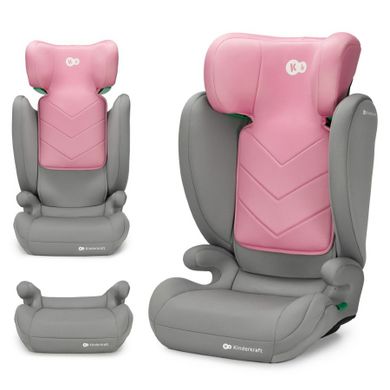Kinderkraft, I-Spark, scaun auto, 100-150 cm, Pink
