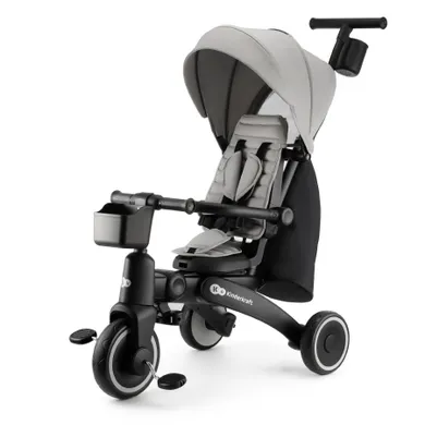 Kinderkraft, Jazz 2, tricicleta multifunctionala 5 in 1, Rocket Grey
