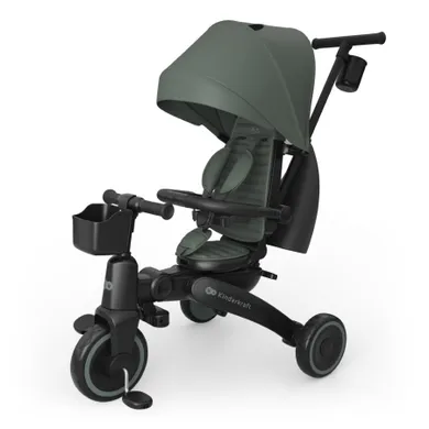 Kinderkraft, Jazz 3, tricicleta multifunctionala 6in1, verde