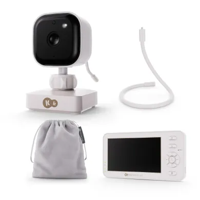 Kinderkraft, NiteEye Travel, monitor video portabil pentru bebelusi fara Wi-Fi