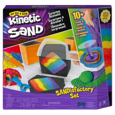 Kinetic Sand, set de joaca Sandisfactory, 907g
