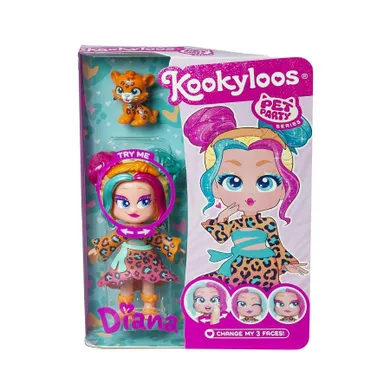 KookyLoos, Pets Party, Diana, set cu figurina