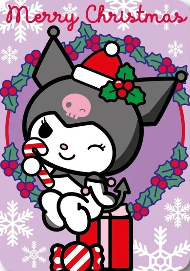 Kuromi, patura polar, 100-140 cm