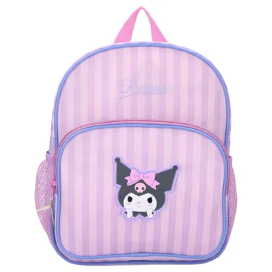 Kuromi, Super Stripes, rucsac pentru prescolar, violet