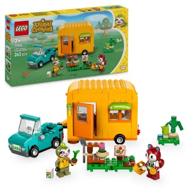 LEGO Animal Crossing, Caravana si magazinul de gradinarit al lui Leif, 77054