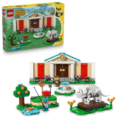 LEGO Animal Crossing, Colectia de muzeu a lui Blathers, 77056
