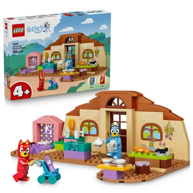LEGO Bluey, La scoala cu Rusty si Blue, 11221