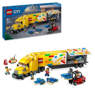 LEGO City, Camion de livrare galben, 60440