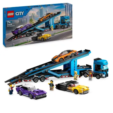 LEGO City, Camion transportor de masini sport, 60408