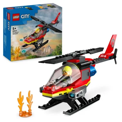 LEGO City, Elicopter de pompieri, 60411