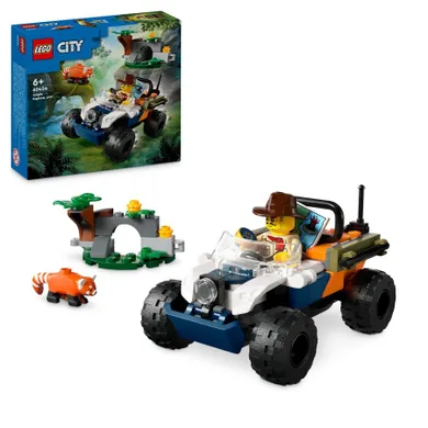 LEGO City, Explorator al junglei pe ATV pe urmele unui panda rosu, 60424