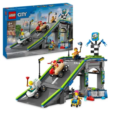 LEGO City, Fara limite: Rampa pentru curse de masini, 60460