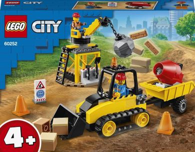 LEGO City Great Vehicles, Buldozer pentru constructii, 60252