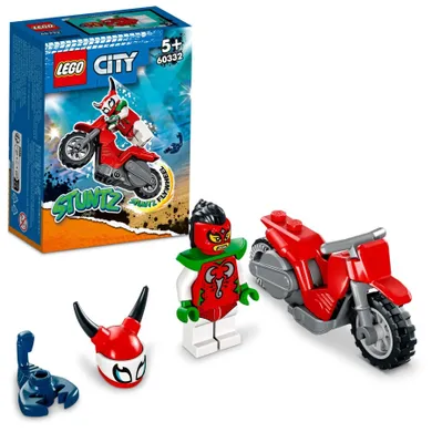 LEGO City, Motocicleta de cascadorii scorpion salbatic​, 60332