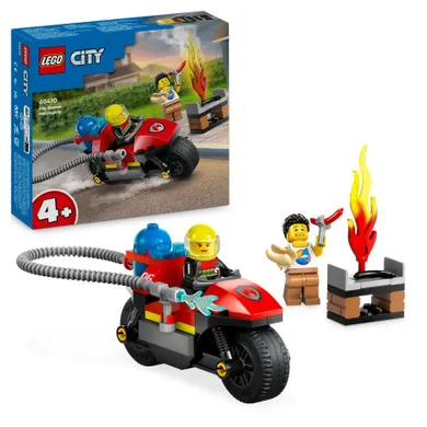 LEGO City, Motocicleta de pompieri, 60410