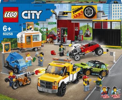 LEGO City Nitro Wheels, Atelier de tuning, 60258