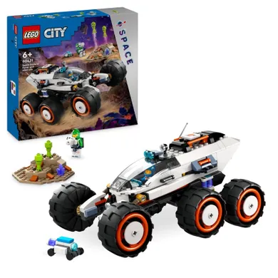 LEGO City, Rover de explorare spatiala si viata extraterestra, 60431