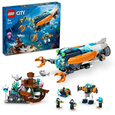 LEGO City, Submarin de explorare la mare adancime, 60379