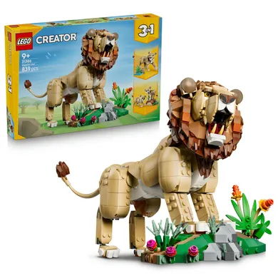 LEGO Creator, Animale salbatice: Leu maiestuos, 31386