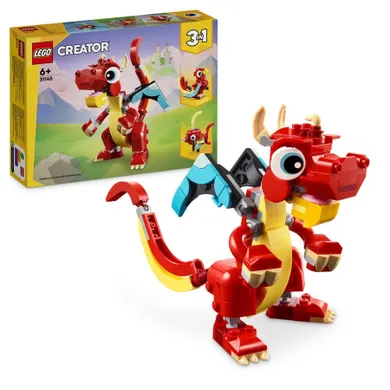LEGO Creator, Dragon rosu, 31145