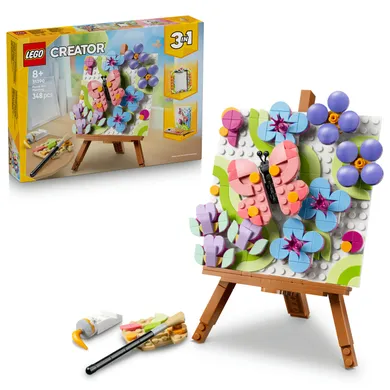 LEGO Creator, Tablou decorativ cu arta florala, 31390