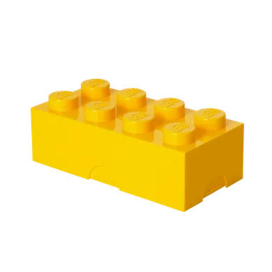 LEGO, cutie pentru pranz - bloc, galben