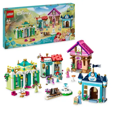 LEGO Disney Princess, Aventura la piata a printesei Disney, 43246