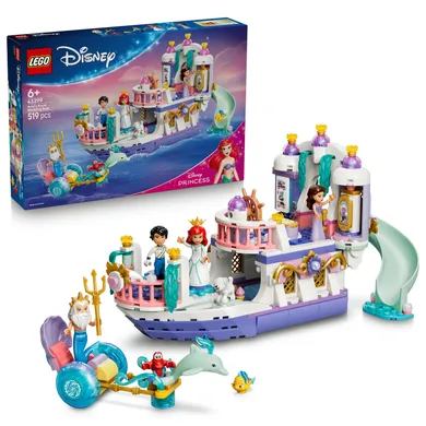 LEGO Disney Princess, Barca nuntii regale a lui Ariel, 43299