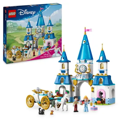 LEGO Disney Princess, Castelul si caleasca Cenusaresei, 43275